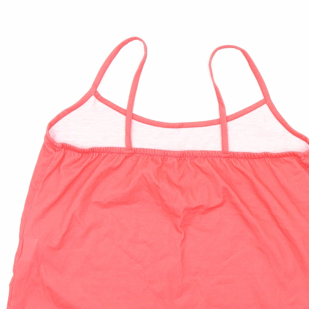 Boohoo Womens Red   Basic Tank Size 10