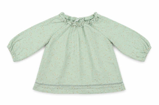 NEXT Girls Green Polka Dot  A-Line  Size 9-12 Months