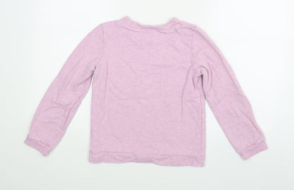 John Lewis Girls Purple   Pullover Jumper Size 11 Years  - Wish