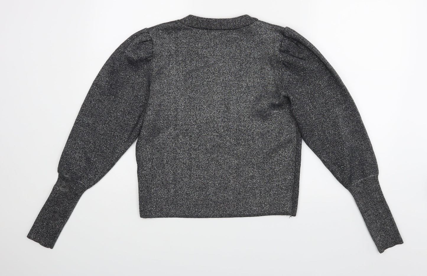 Womens UK Size 8 New Look Silver Pullover Jumper