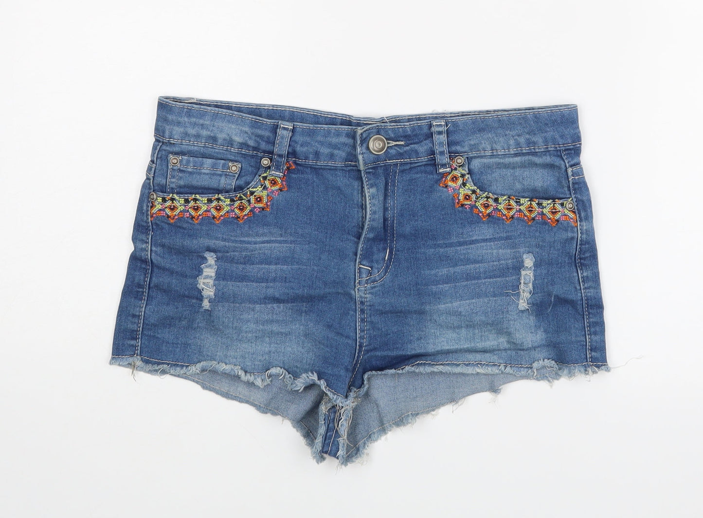 Lottie Girls Black   Hot Pants Shorts Size 12 Years