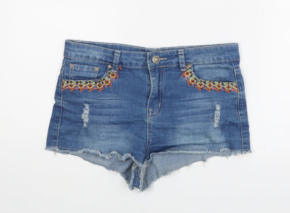 Lottie Girls Black   Hot Pants Shorts Size 12 Years