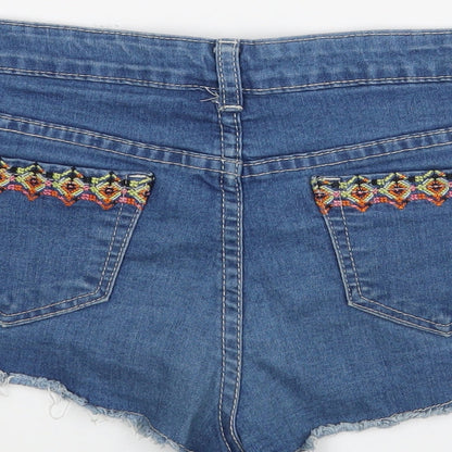 Lottie Girls Black   Hot Pants Shorts Size 12 Years