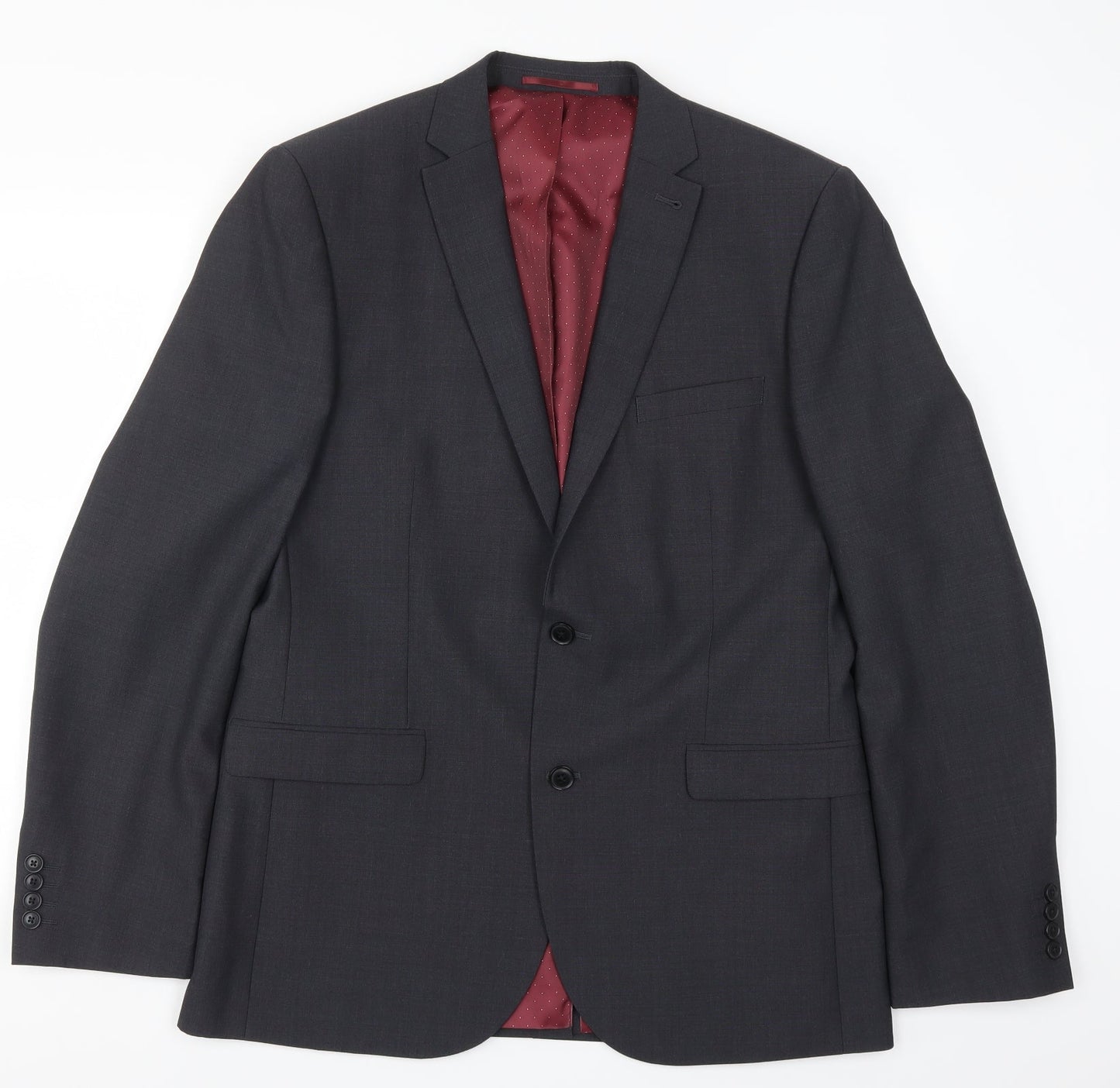 Mens UK Size 42 NEXT Regular Grey Suit Jacket