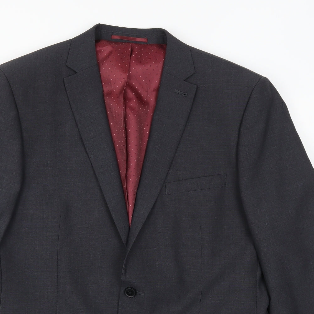 Mens UK Size 42 NEXT Regular Grey Suit Jacket