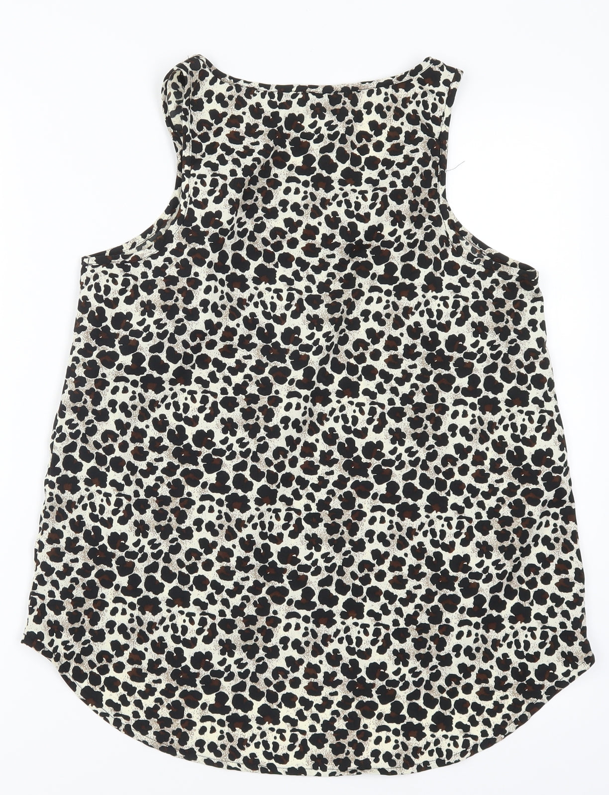 Womens UK Size 10 Atmosphere Brown Basic Tank