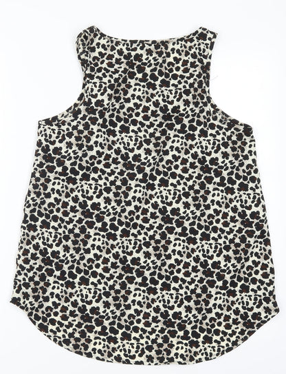 Womens UK Size 10 Atmosphere Brown Basic Tank