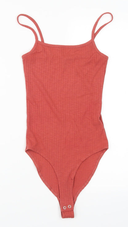 Primark Womens Pink   Bodysuit One-Piece Size 4