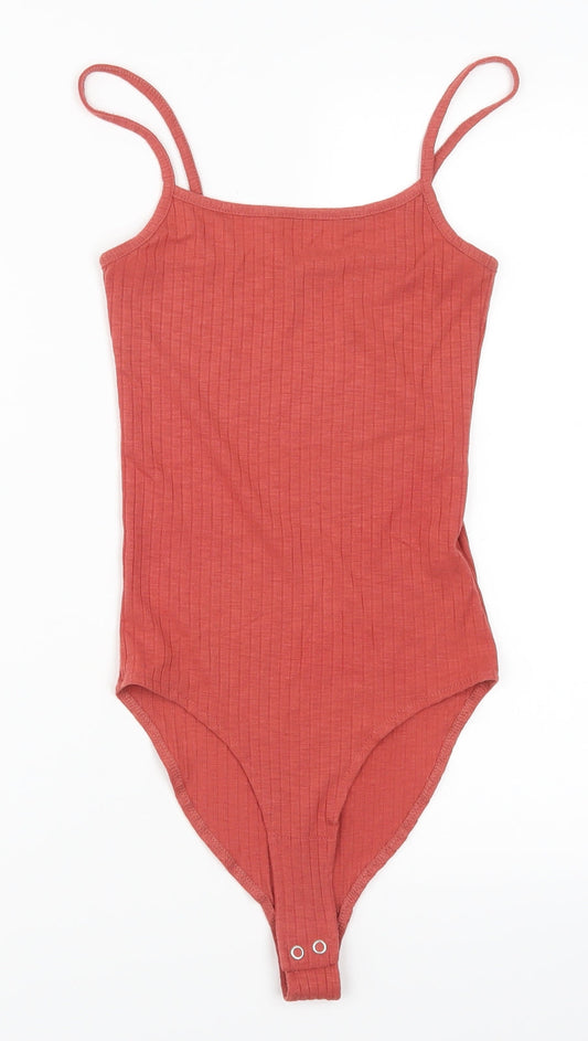 Primark Womens Pink   Bodysuit One-Piece Size 4