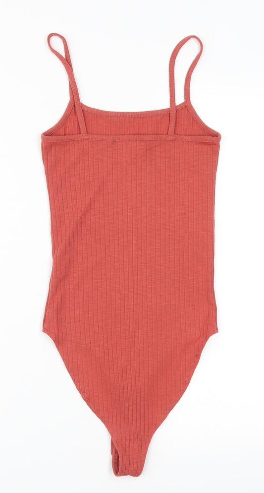 Primark Womens Pink   Bodysuit One-Piece Size 4