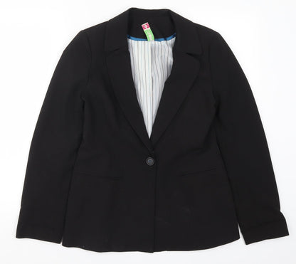 Denim Co Womens Black   Jacket Suit Jacket Size 10