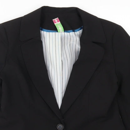 Denim Co Womens Black   Jacket Suit Jacket Size 10