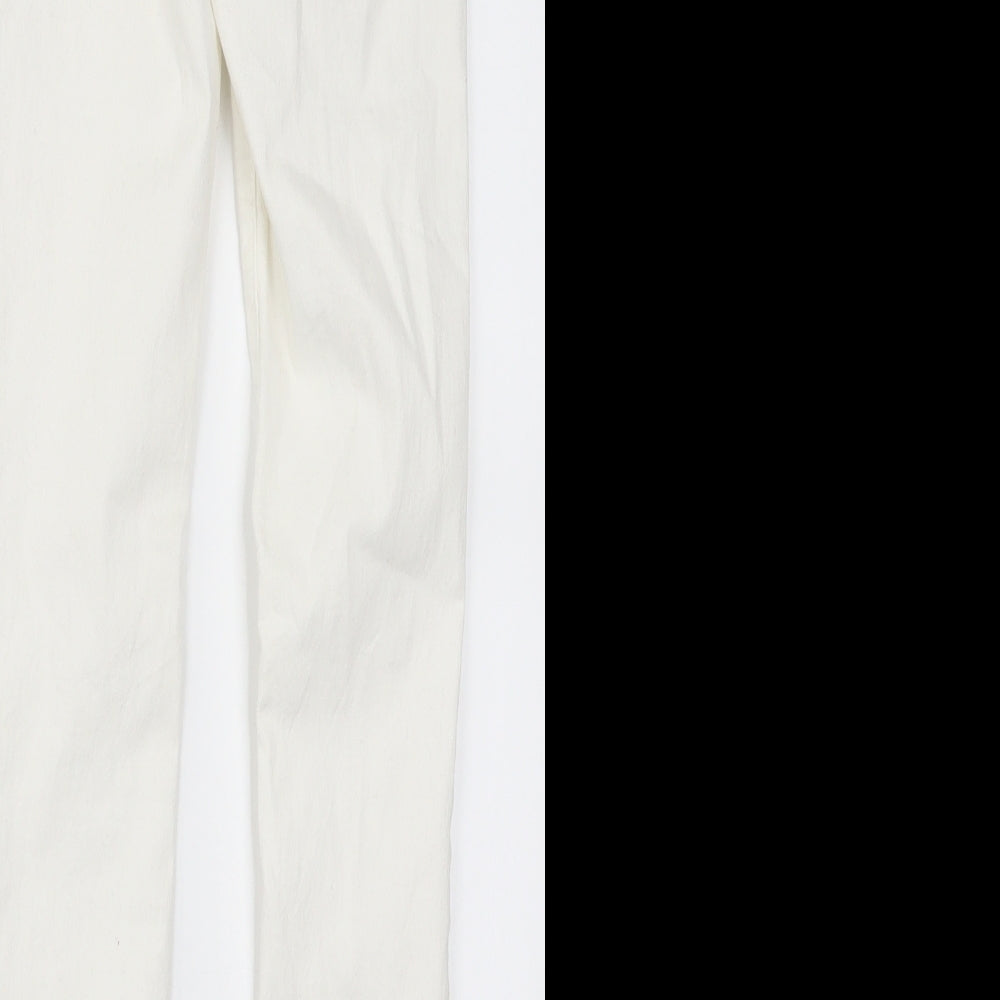 Denim Co Womens White  Denim Skinny Jeans Size 8 L28 in