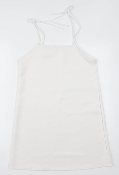Missguided Womens White   A-Line  Size 12
