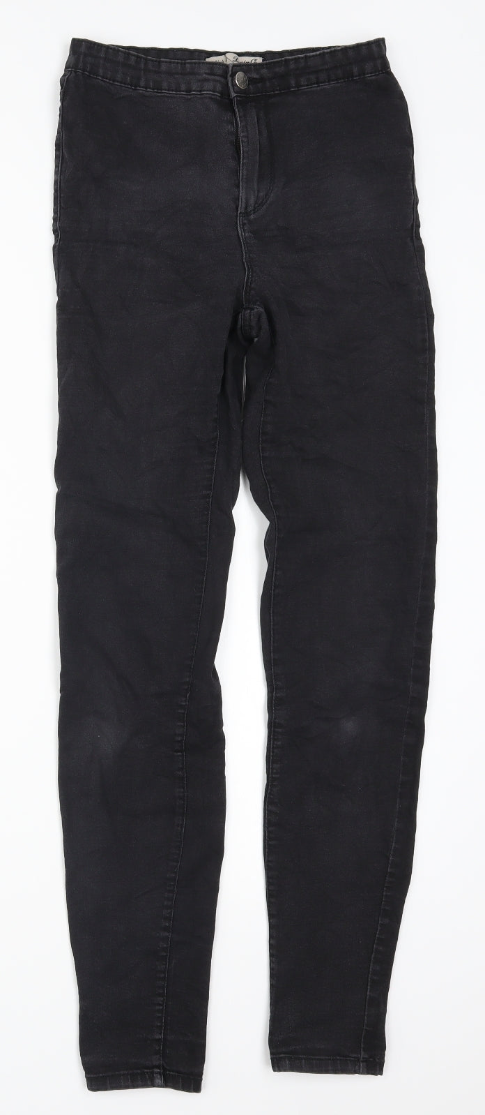Denim Co Womens Black  Denim Skinny Jeans Size 8 L30 in