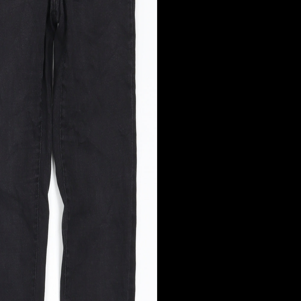 Denim Co Womens Black  Denim Skinny Jeans Size 8 L30 in