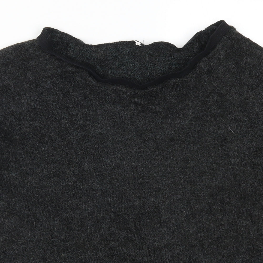Womens UK Size L Preworn Grey Pullover Jumper
