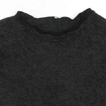 Womens UK Size L Preworn Grey Pullover Jumper
