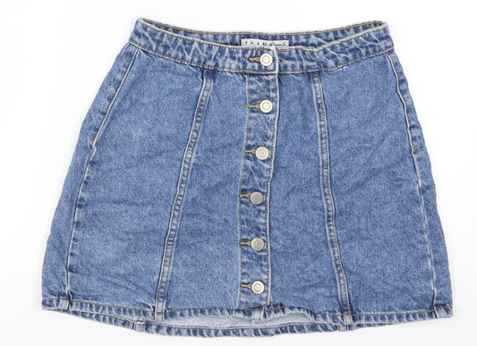Womens UK Size 8 Denim Co A-Line Denim Skirt