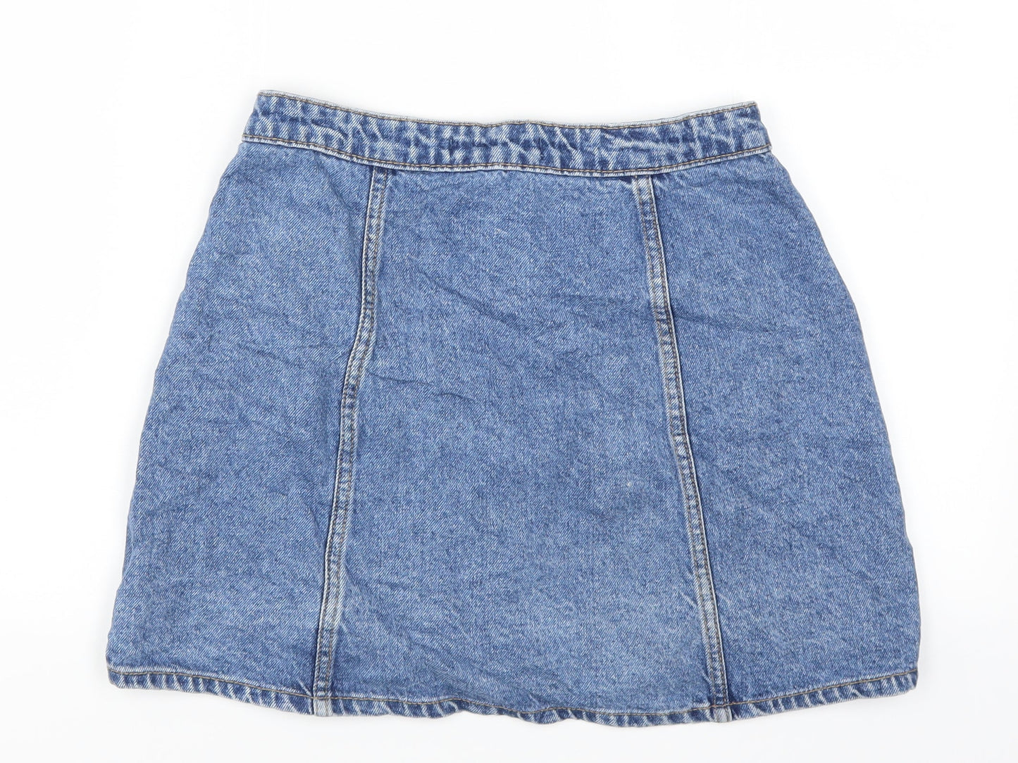 Womens UK Size 8 Denim Co A-Line Denim Skirt