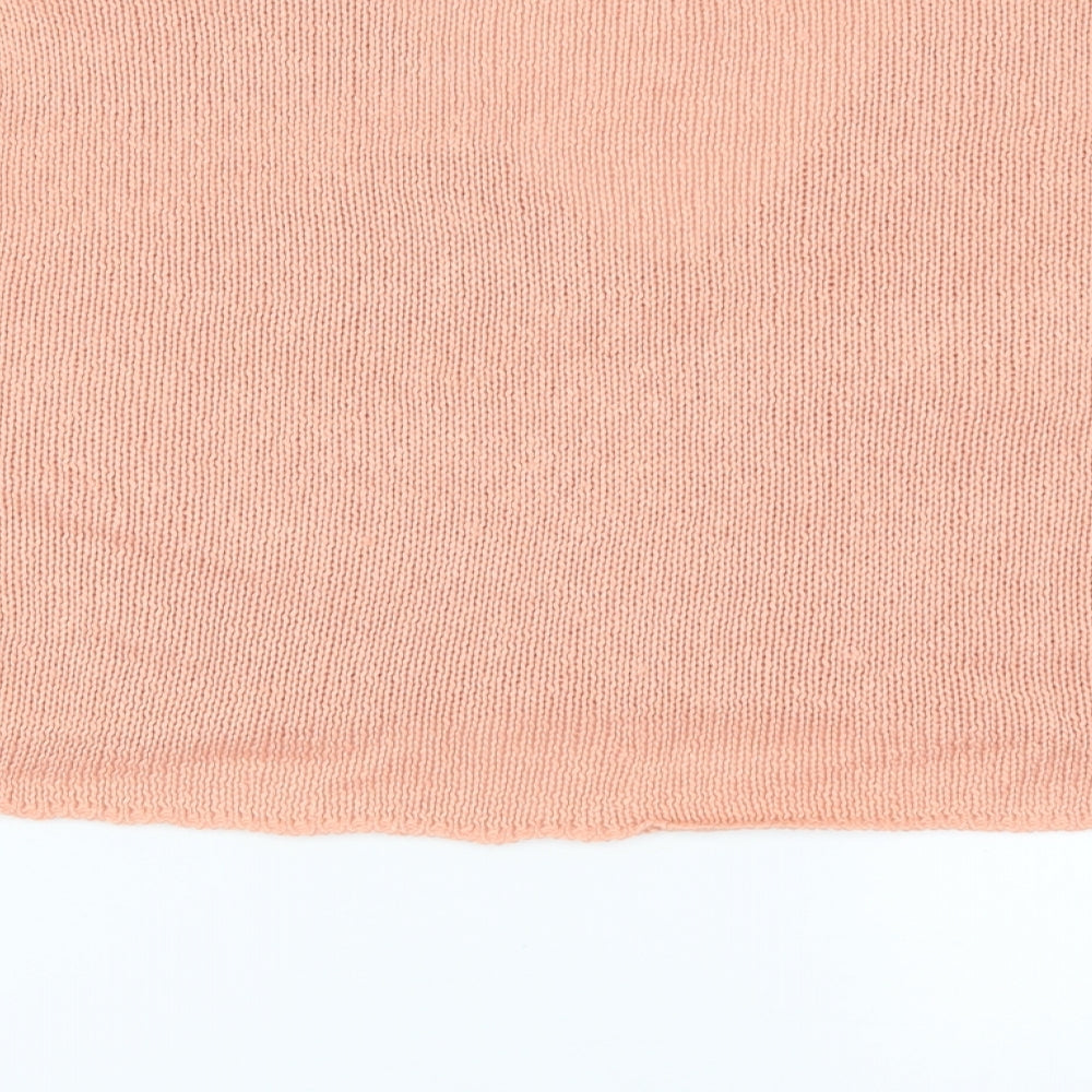 Womens UK Size L Missguided Pink Pullover Jumper