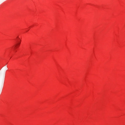 Paw Petrol Boys Red Geometric   Pyjama Top Size 5-6 Years  - Paw Patrol