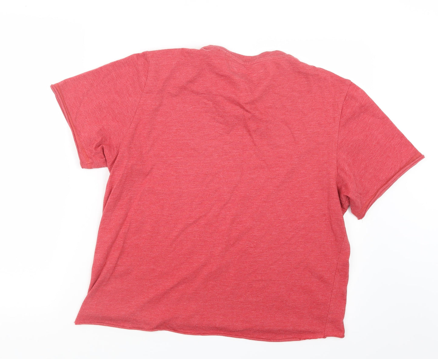 Womens UK Size M NEXT Red Basic T-Shirt