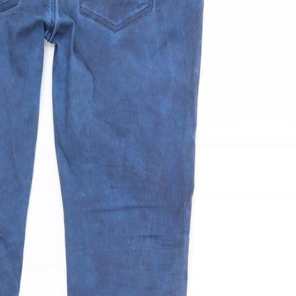 Womens UK Size 34 in Street One Slim Fit Straight Blue Jeans