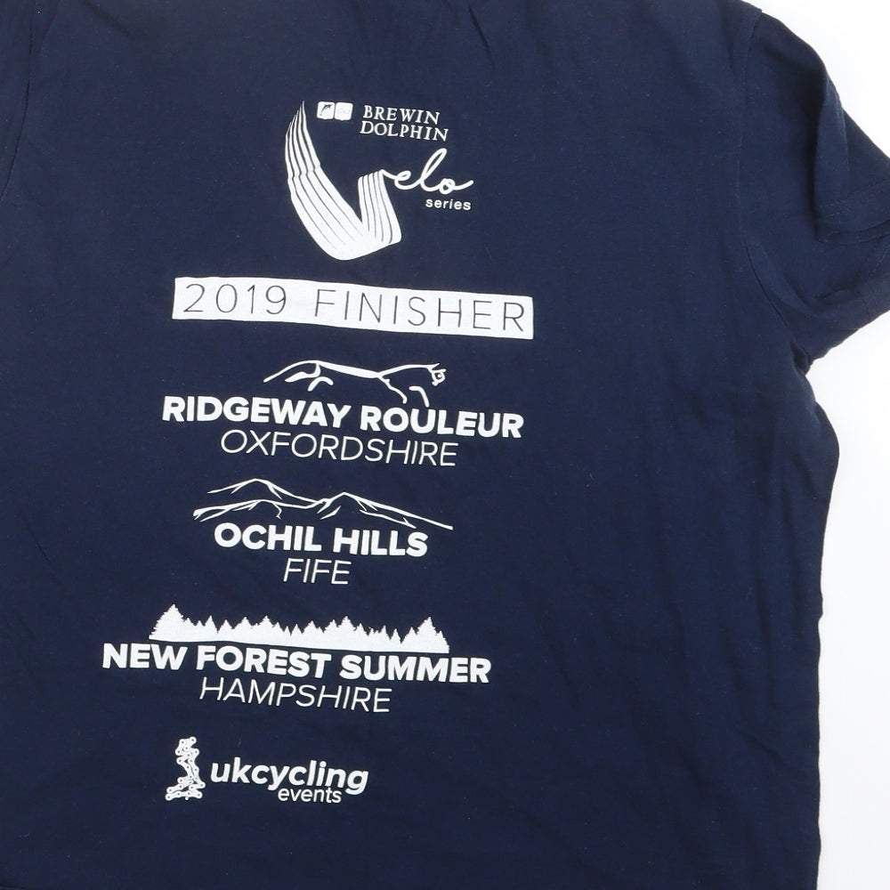 Roly Womens Blue   Basic T-Shirt Size M