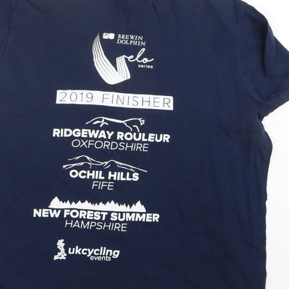 Roly Womens Blue   Basic T-Shirt Size M