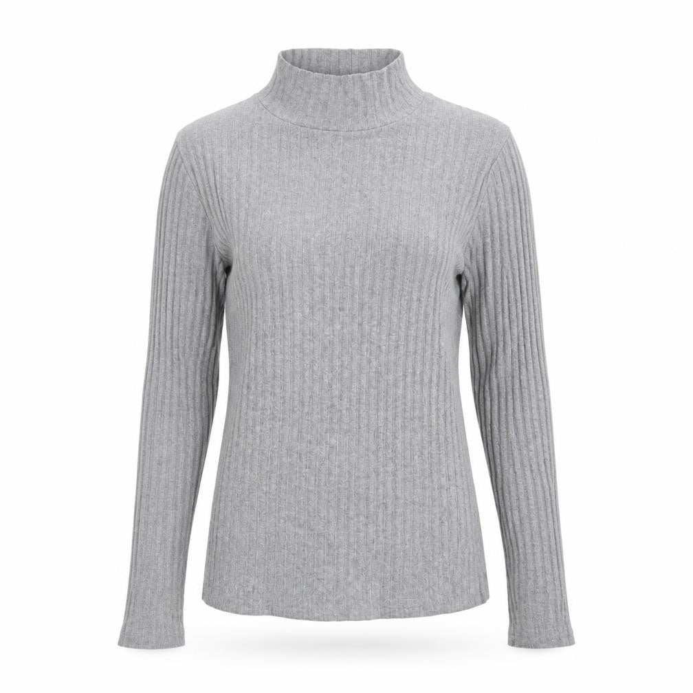 Womens UK Size 8 Topshop Grey Basic T-Shirt