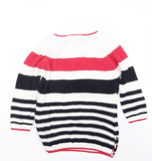 Womens UK Size 10 Per Una Blue Pullover Jumper