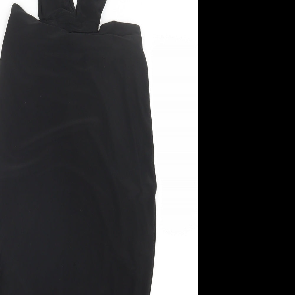 Boohoo Womens Black   Bodycon  Size 8