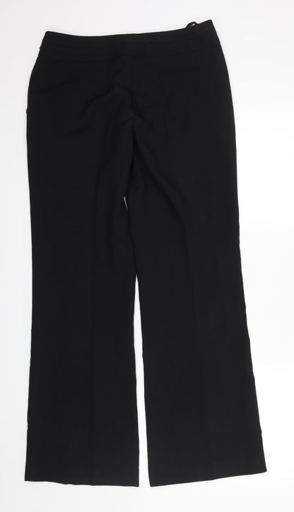 Womens UK Size 12 Atmosphere Regular Fit  Black Trousers
