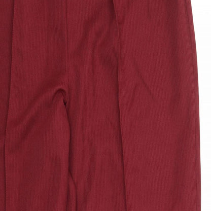 Paula W Womens Red   Trousers  Size 18 L27 in