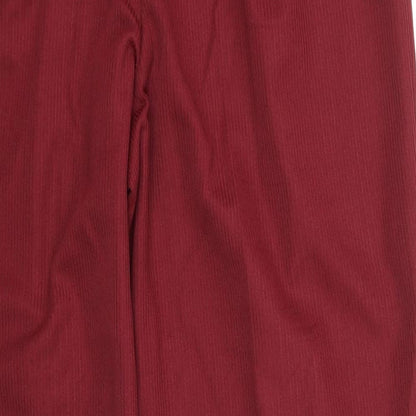 Paula W Womens Red   Trousers  Size 18 L27 in