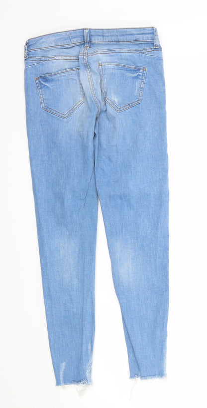 Womens UK Size 4 DenimCo Regular Fit Skinny Blue Jeans