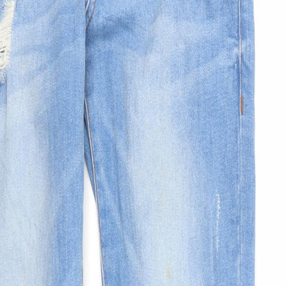 Womens UK Size 4 DenimCo Regular Fit Skinny Blue Jeans