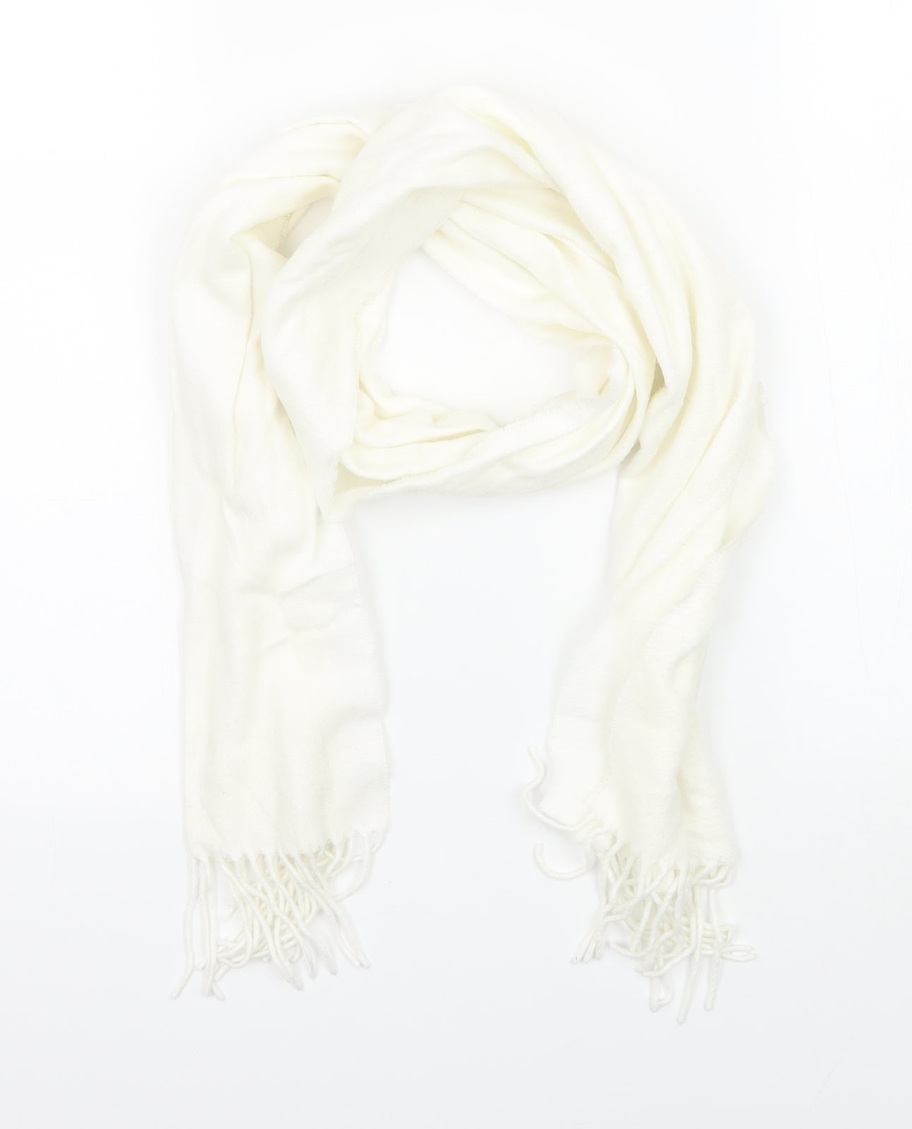 Preworn Girls Ivory   Scarf Scarves & Wraps One Size