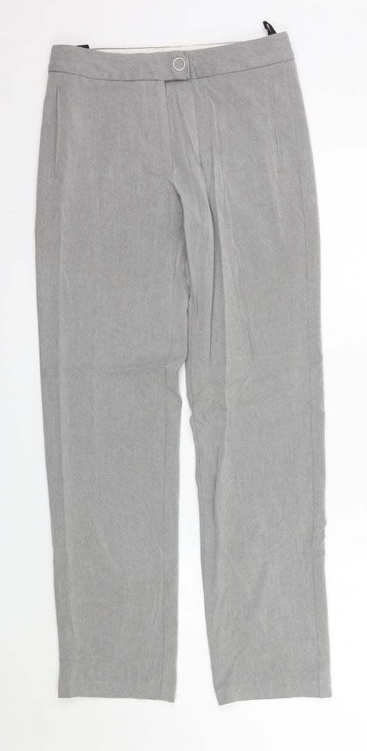 Womens UK Size 8 M&S Regular Fit  Green Trousers