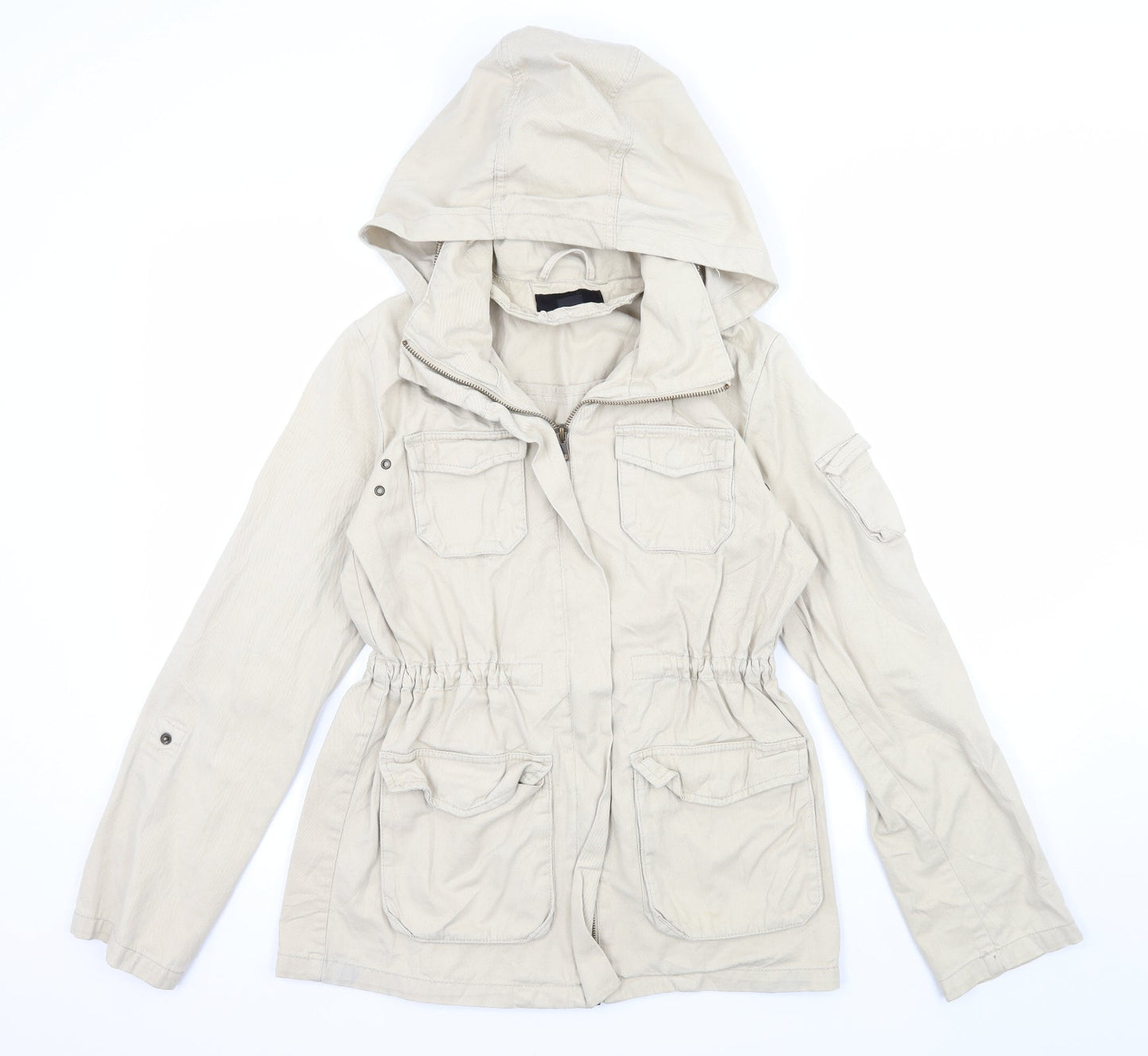 Womens UK Size 6 H&M Beige Jacket