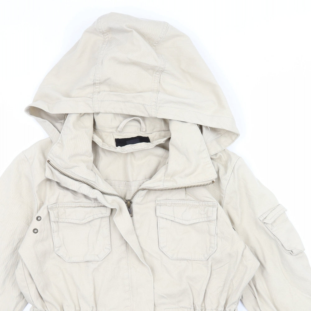 Womens UK Size 6 H&M Beige Jacket