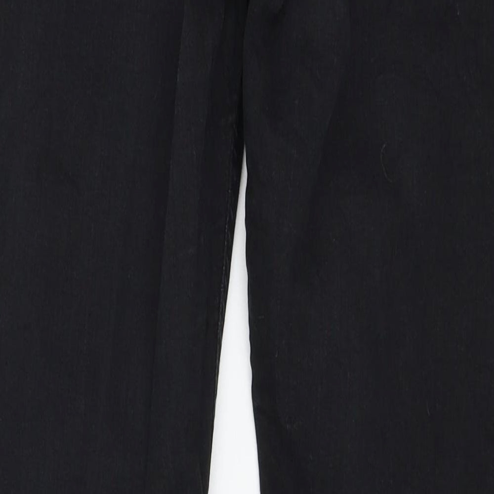 Topshop Womens Black  Denim Skinny Jeans Size 25 in L32 in