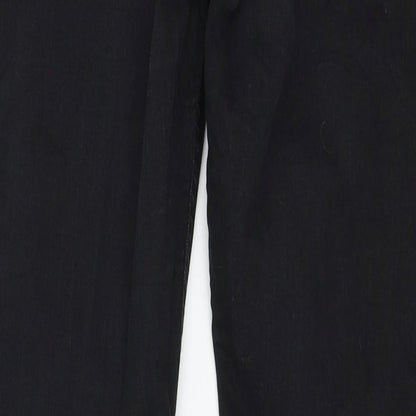 Topshop Womens Black  Denim Skinny Jeans Size 25 in L32 in