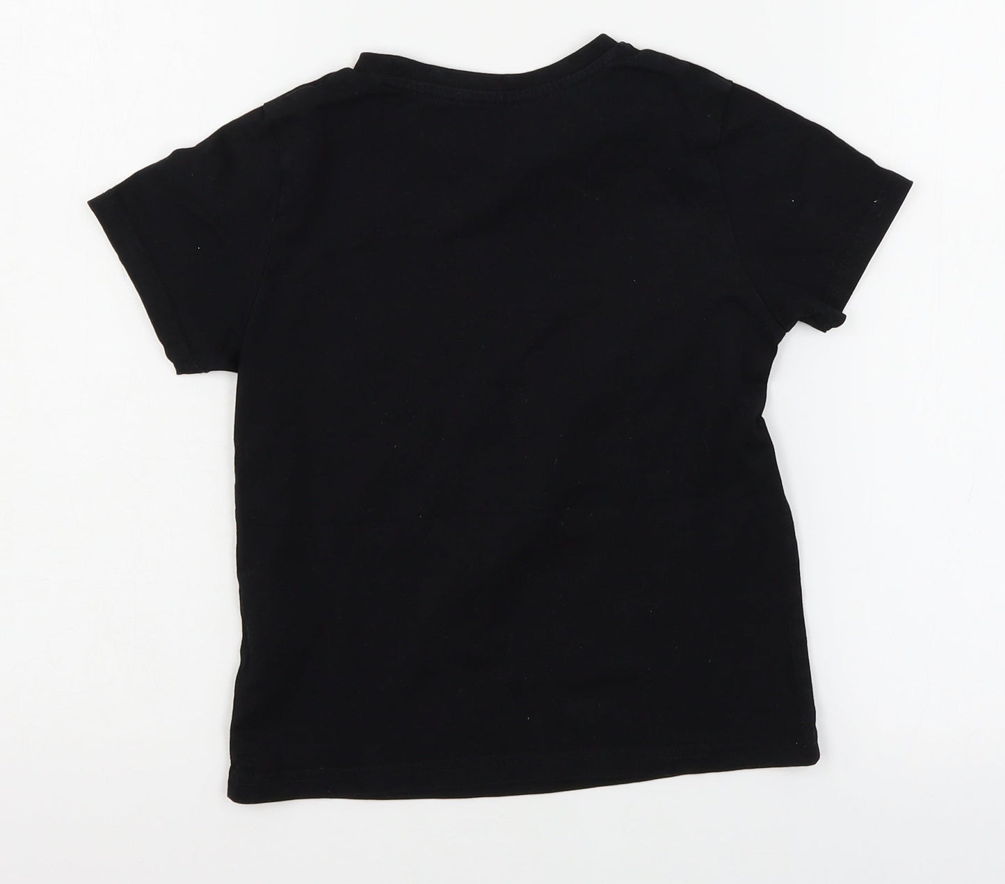 PEP & CO Boys Black  Jersey Basic T-Shirt Size 7-8 Years  - Chill Out