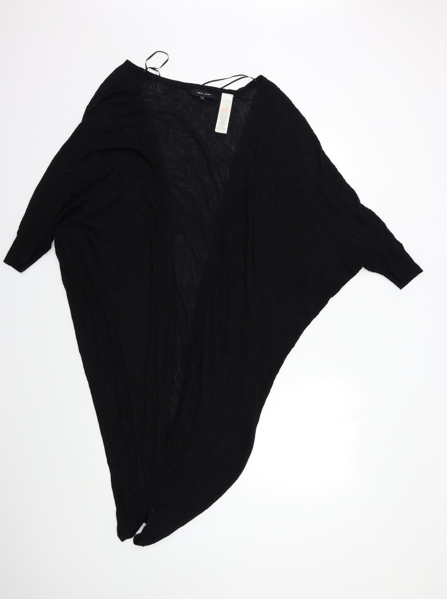 Womens UK Size S New Look Black Cardigan Jumper