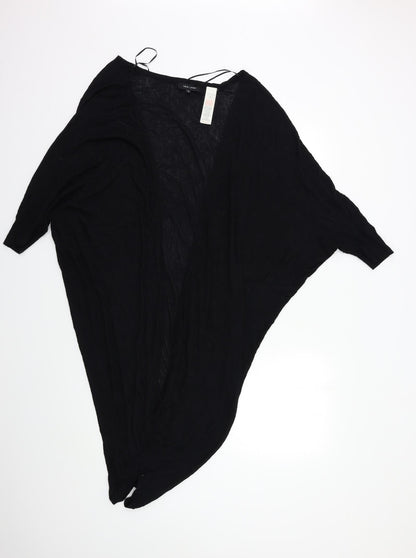 Womens UK Size S New Look Black Cardigan Jumper