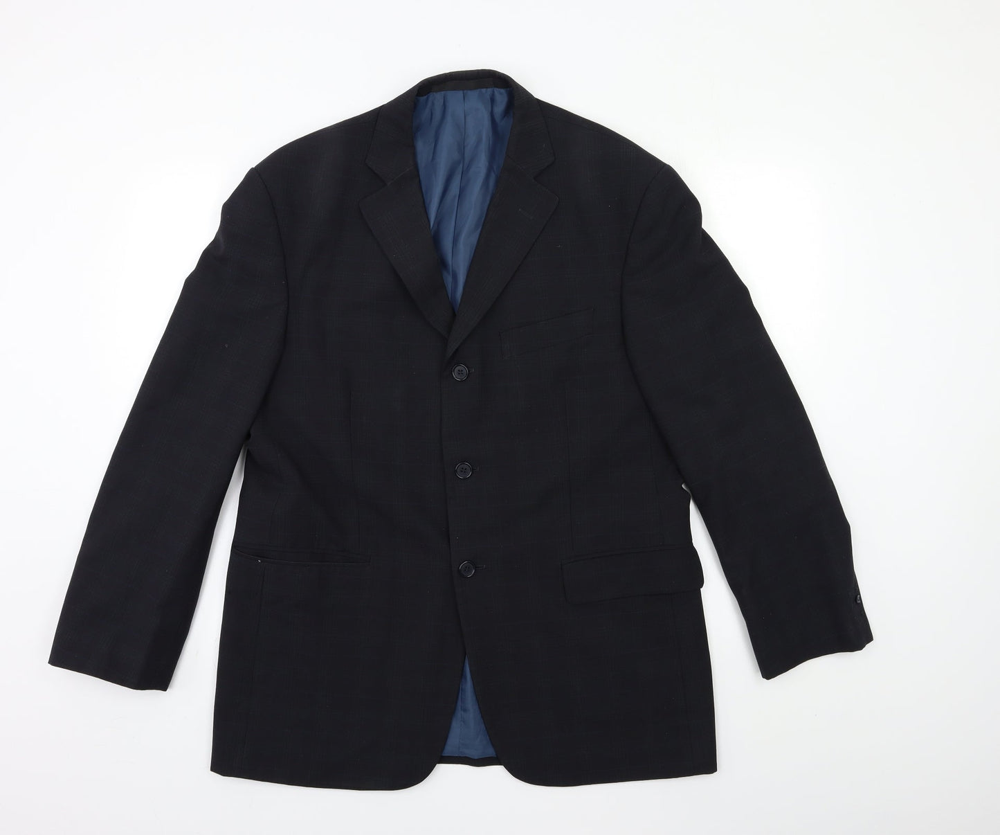 Mens UK Size 40 Marks and Spencer Regular Black Suit Jacket