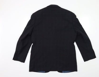 Mens UK Size 40 Marks and Spencer Regular Black Suit Jacket