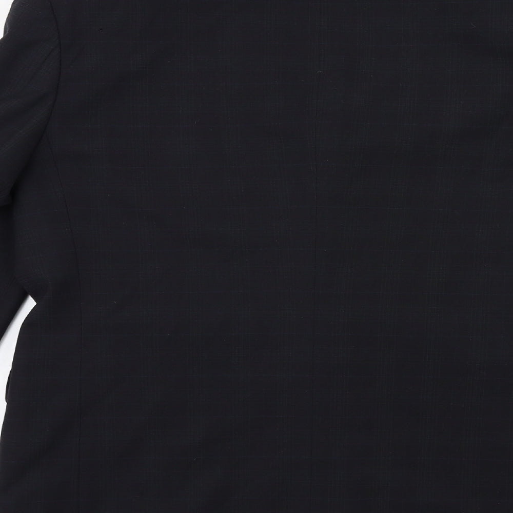 Mens UK Size 40 Marks and Spencer Regular Black Suit Jacket